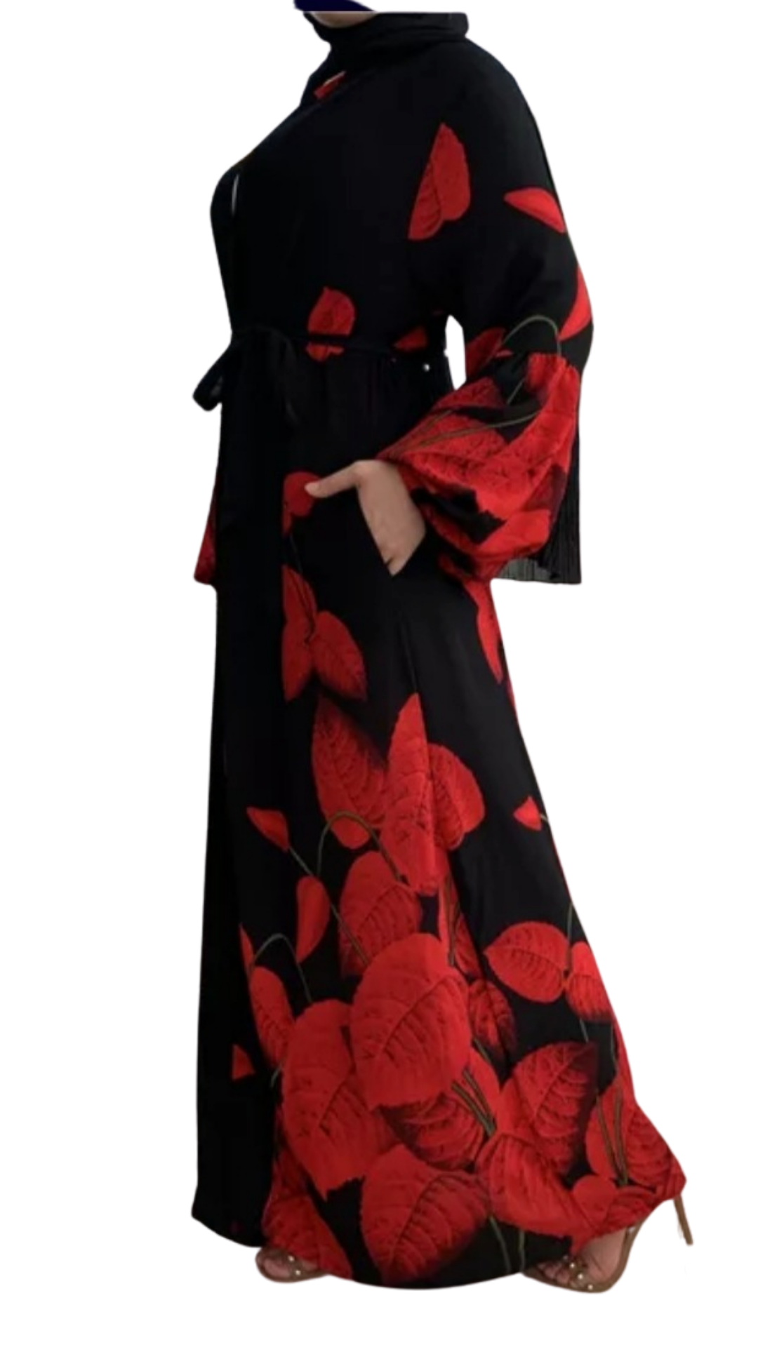 Fall Leaf dress with pocket