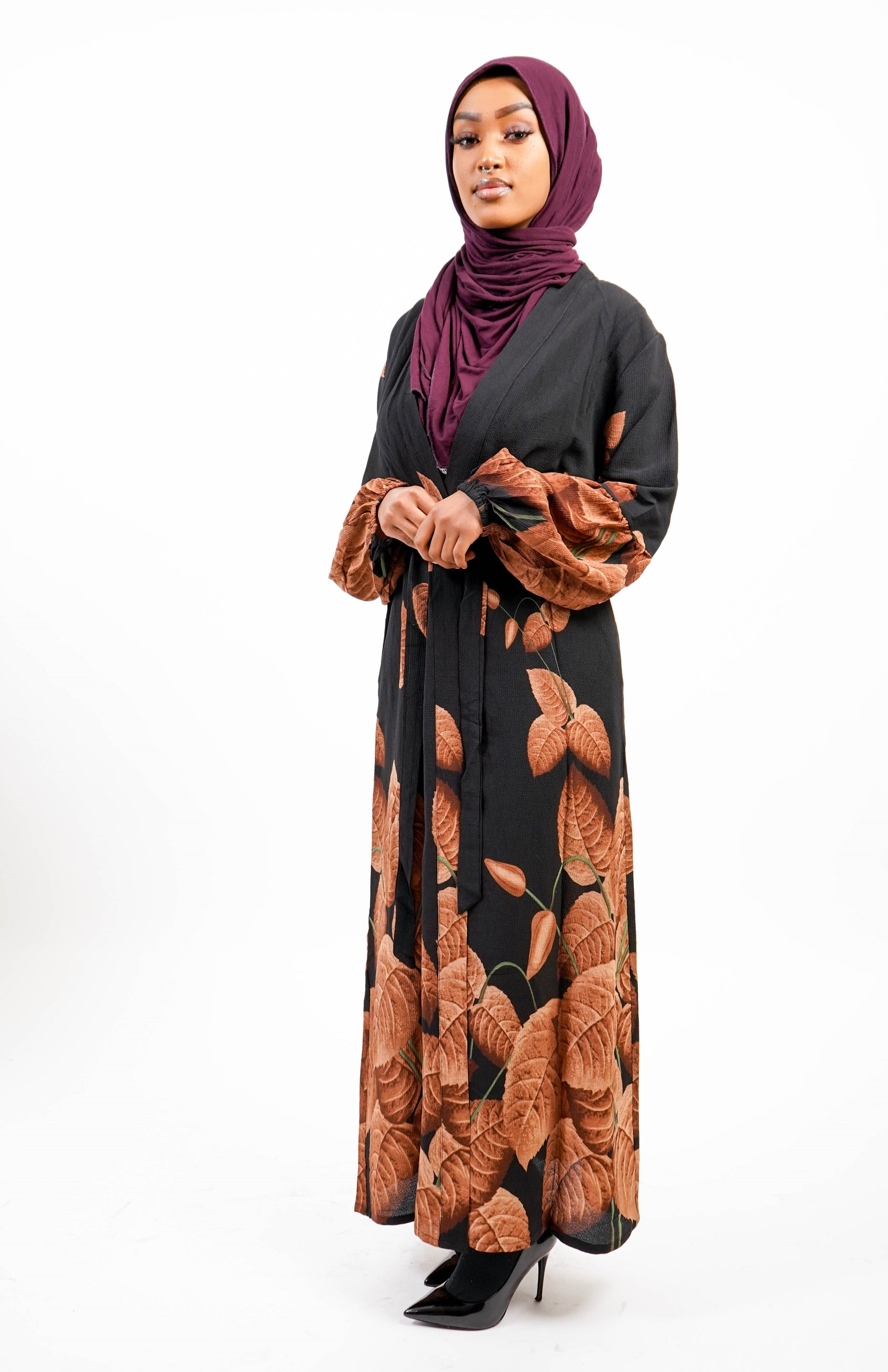 Fall Leaf dress with pocket